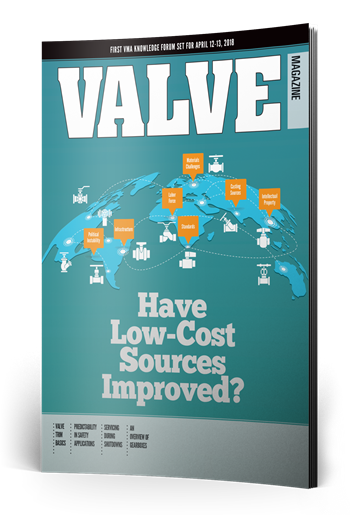 Valve Magazine Winter 2018 cover