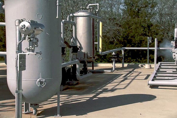 Rosemount detector in action. 